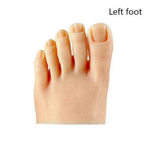 1PC Nail Practice Foot Mannequin with Fake Toes for Pedicure Training